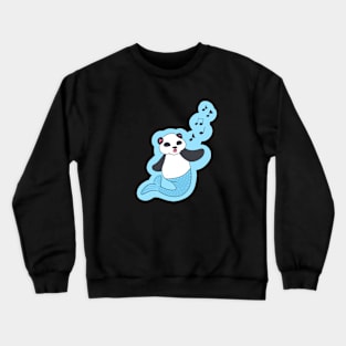 Mermaid Panda Crewneck Sweatshirt